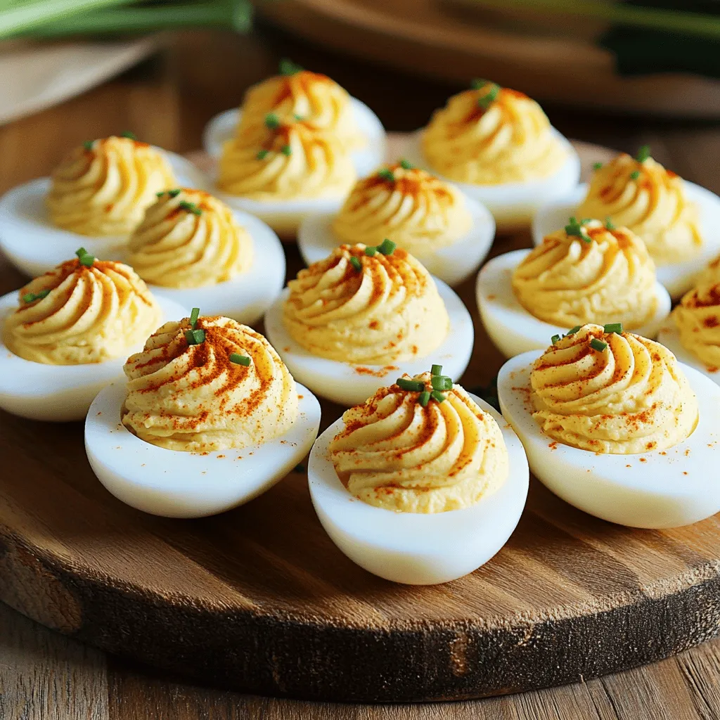 Classic Deviled Eggs Simple and Tasty Recipe
