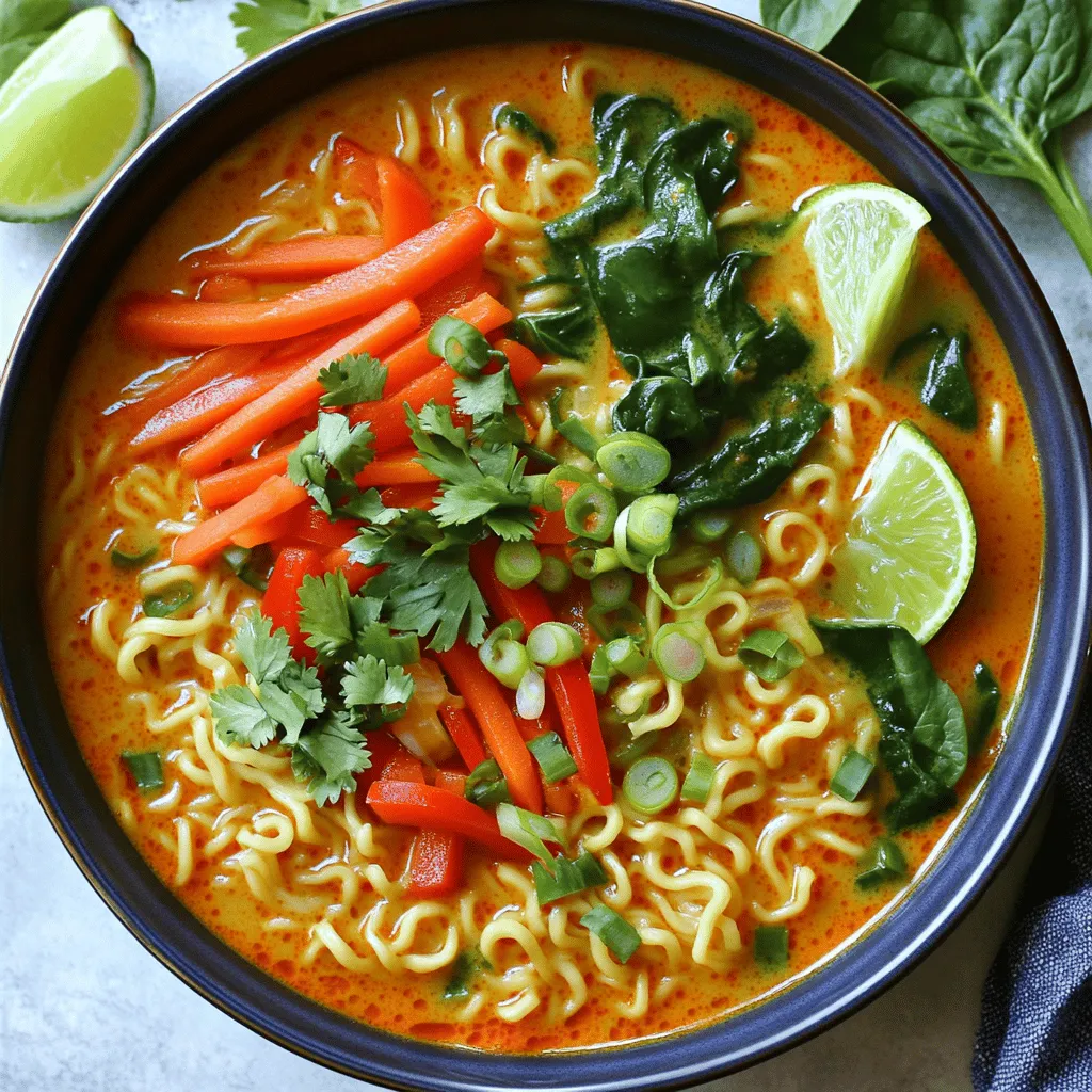 Coconut Curry Ramen Deliciously Simple Recipe