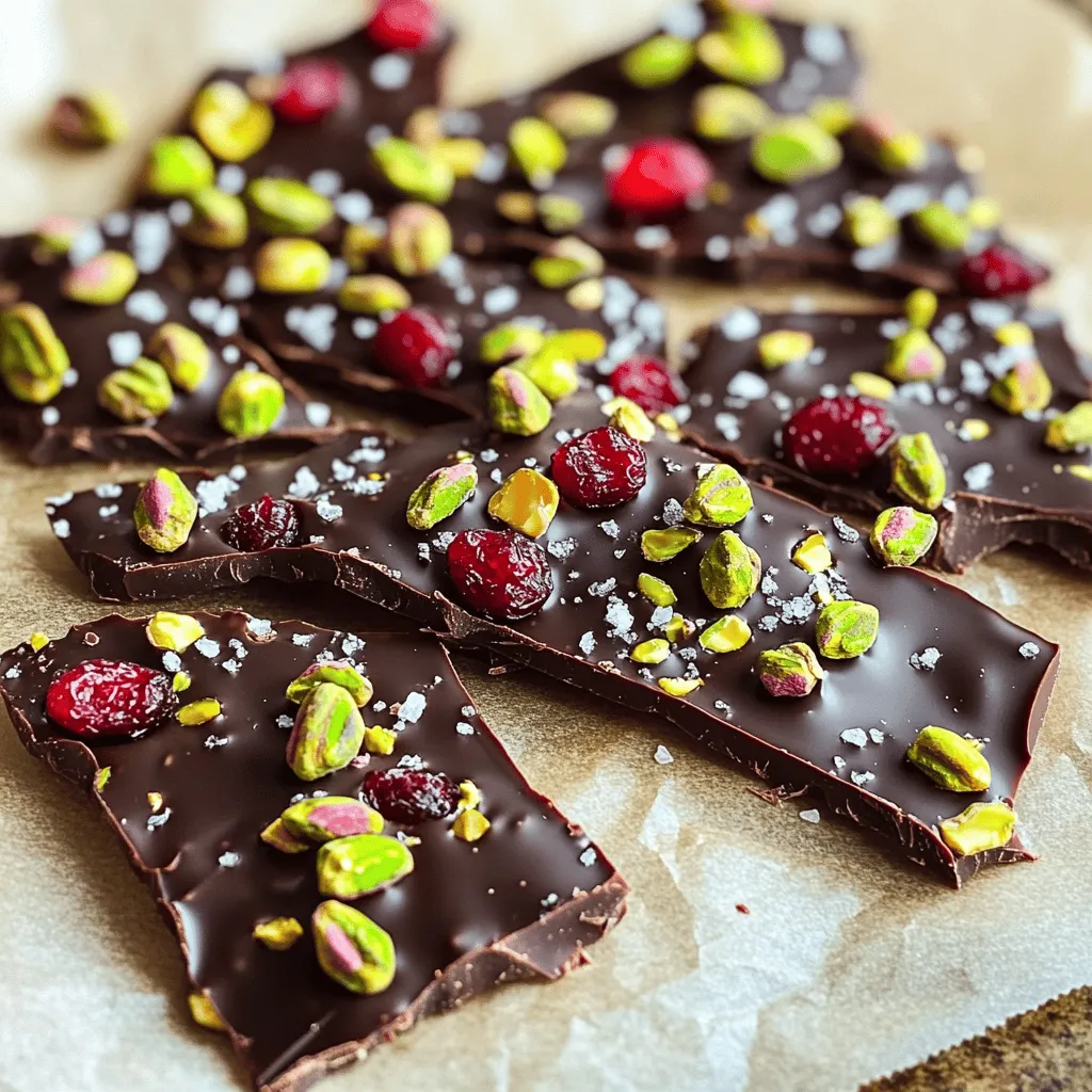 Pistachio Cranberry Bark Irresistible Festive Treat