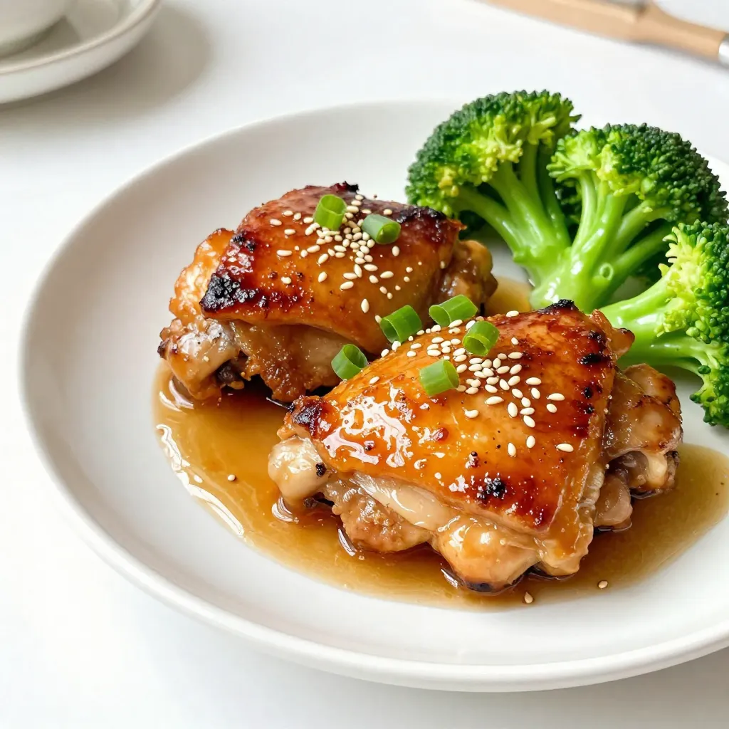 Honey Garlic Chicken Thighs Flavorful and Easy Recipe