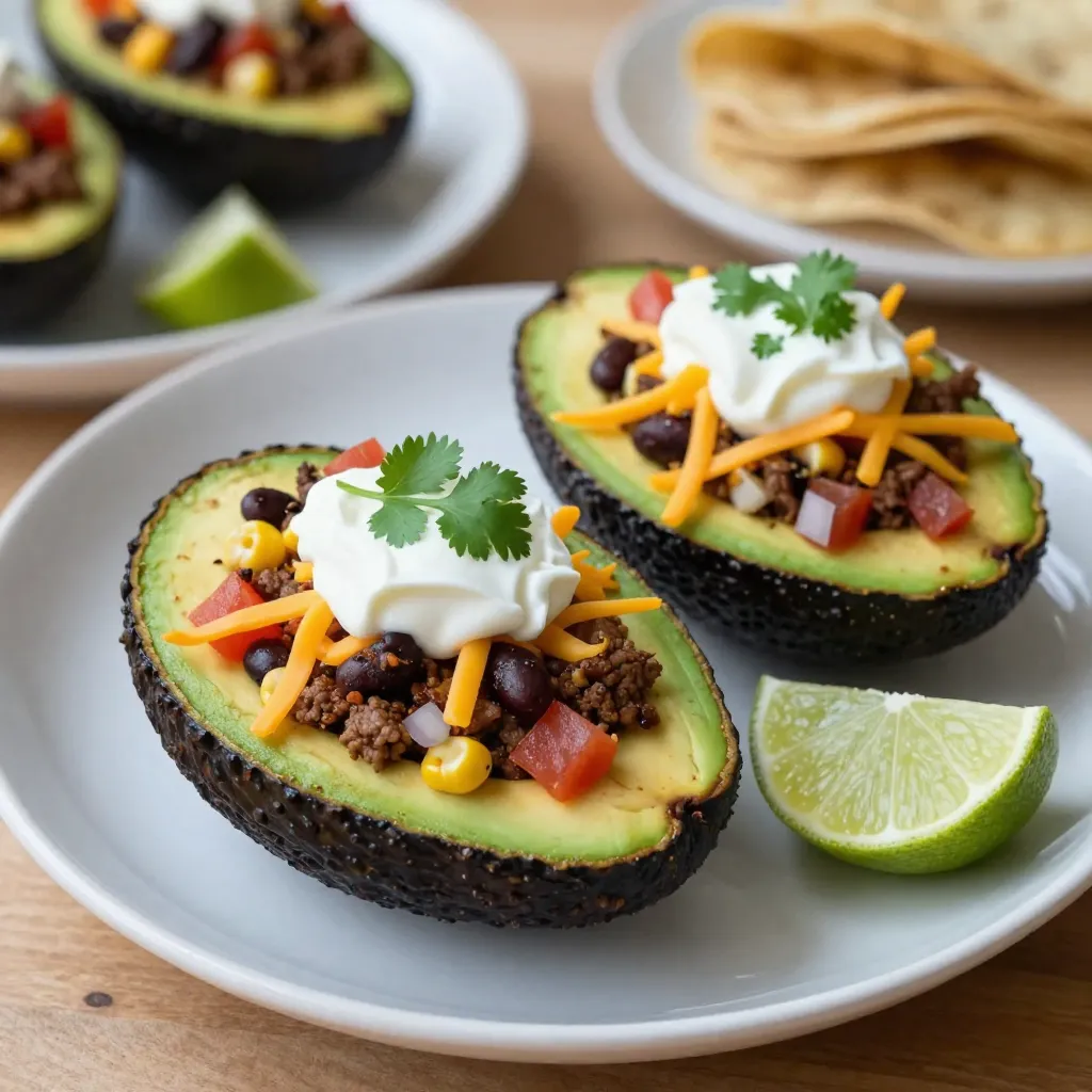 Taco Stuffed Avocados: Flavorful and Easy Recipe