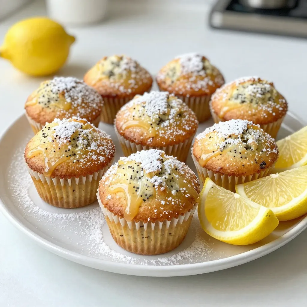 Lemon Poppy Seed Muffins Delightful and Easy Recipe