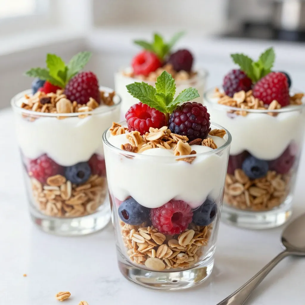 Berry Yogurt Parfait Pops Refreshing Summer Treat