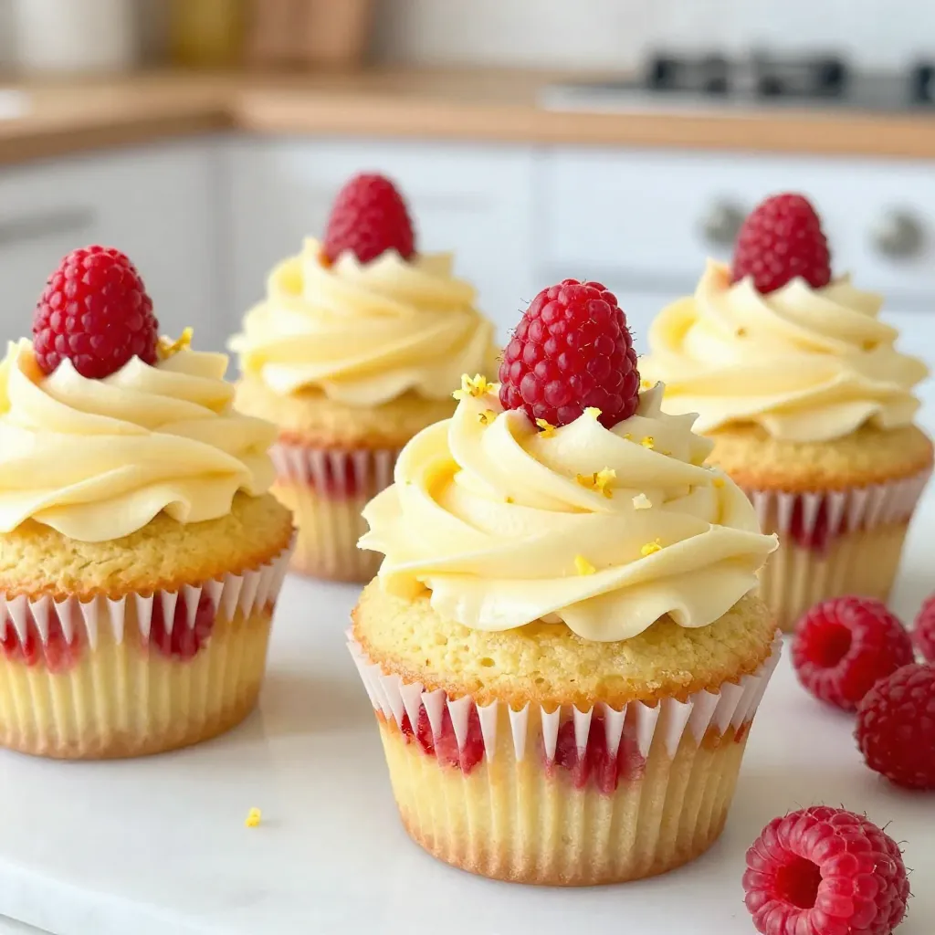 Lemon Raspberry Cupcakes Irresistible and Fresh Treat