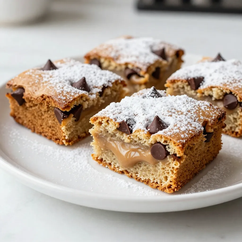 Peanut Butter Chocolate Chip Blondies Tasty Simple Treat