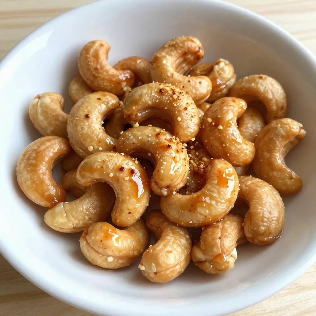 Sriracha Honey Roasted Cashews Flavorful Snack Idea