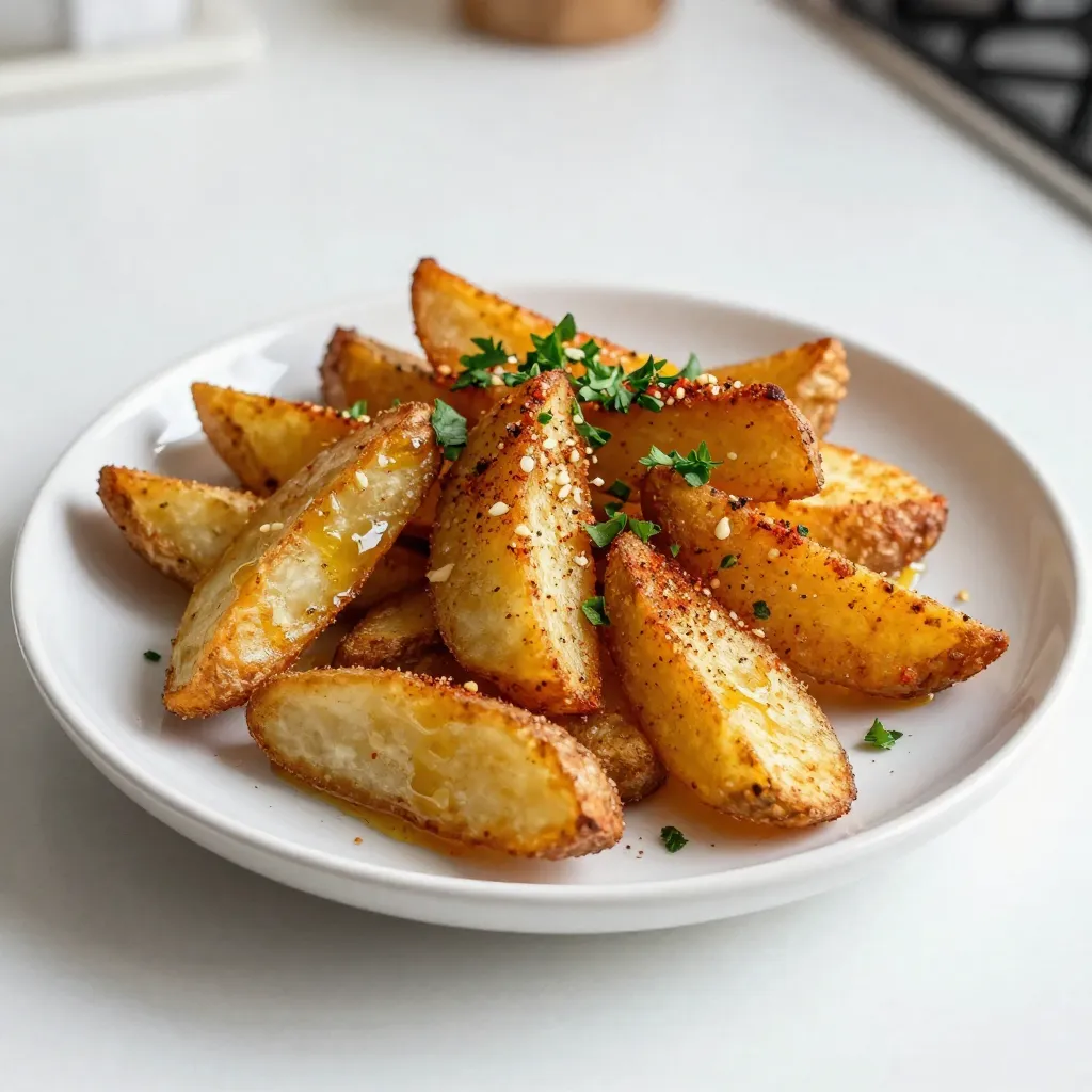 Crispy Air Fryer Potato Wedges Easy and Delicious Recipe