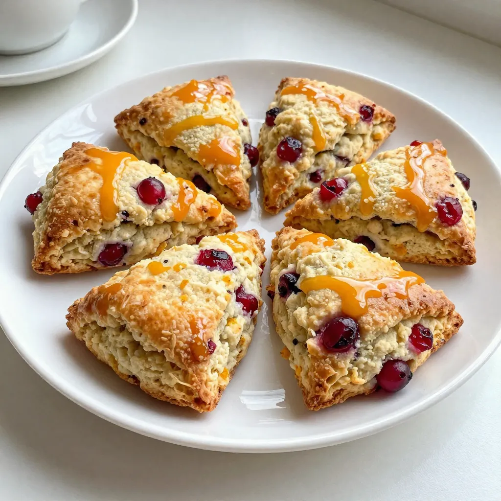Cranberry Orange Scones Delightful and Easy Recipe