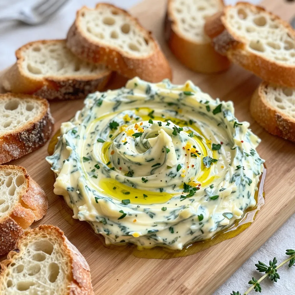 Garlic Herb Butter Board Simple and Flavorful Treat