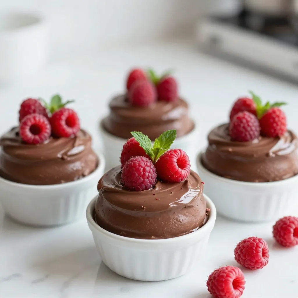Raspberry Chocolate Mousse Cups Dreamy Dessert Delight