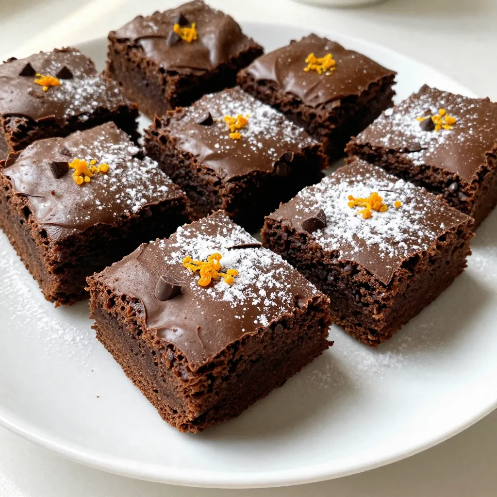 Chocolate Orange Brownies Rich and Flavorful Treat