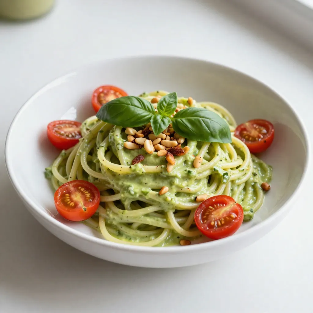 Creamy Avocado Pasta Simple and Delicious Recipe