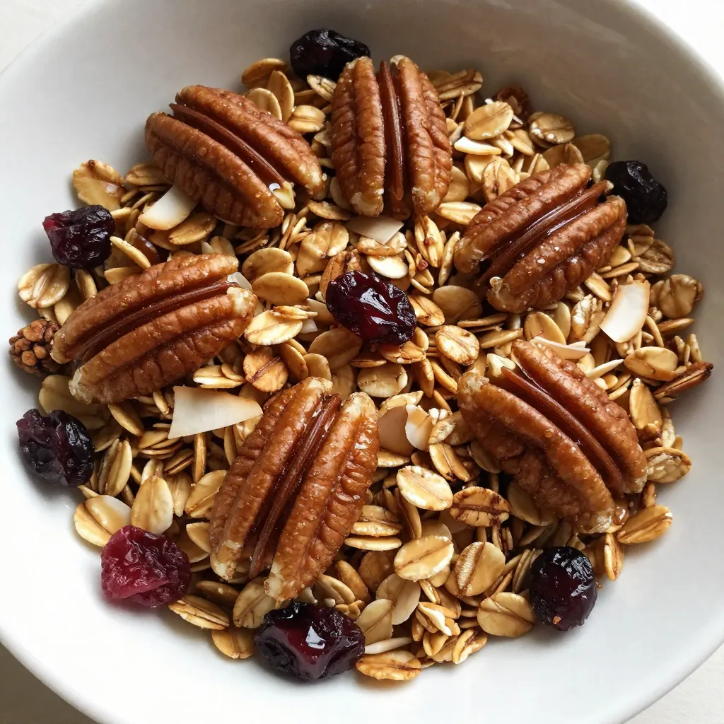 Maple Pecan Granola Energizing Breakfast Delight