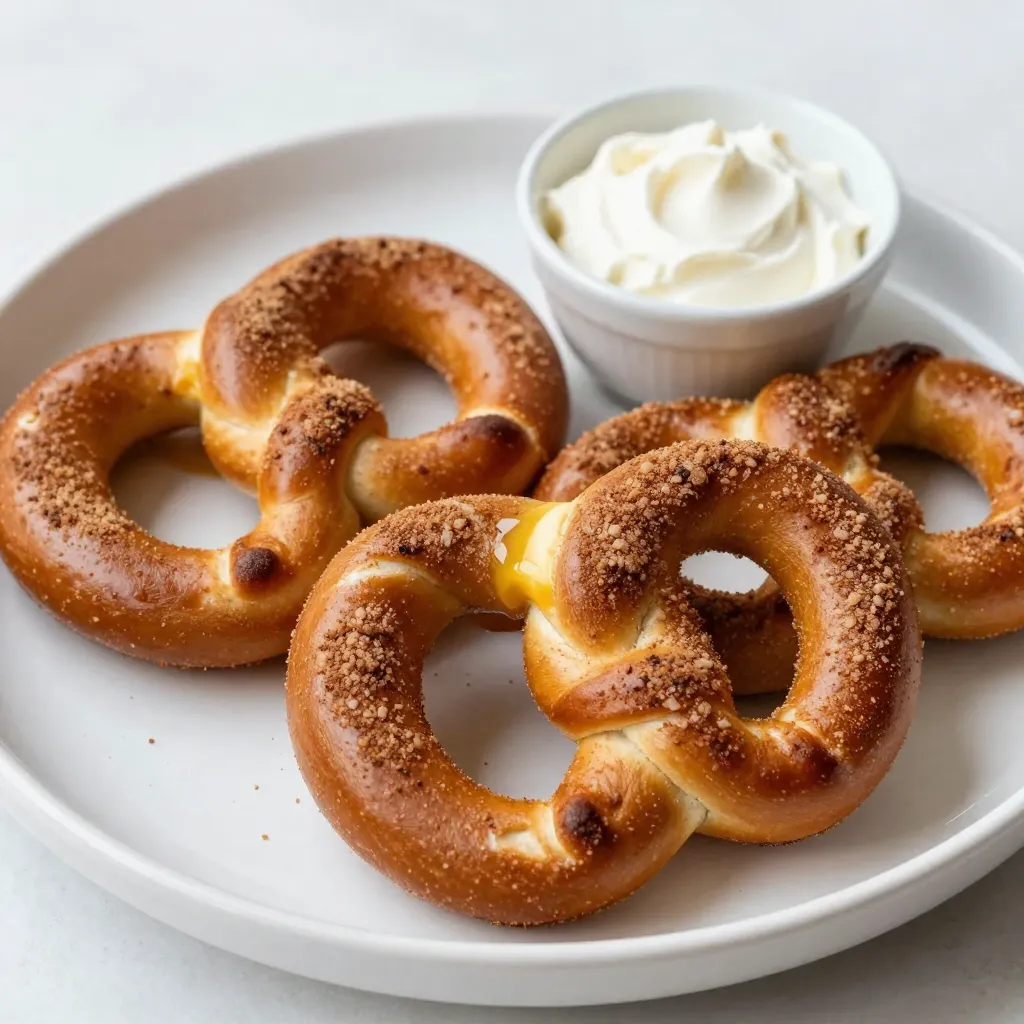 Cinnamon Sugar Pretzel Knots Cozy and Delicious Treat