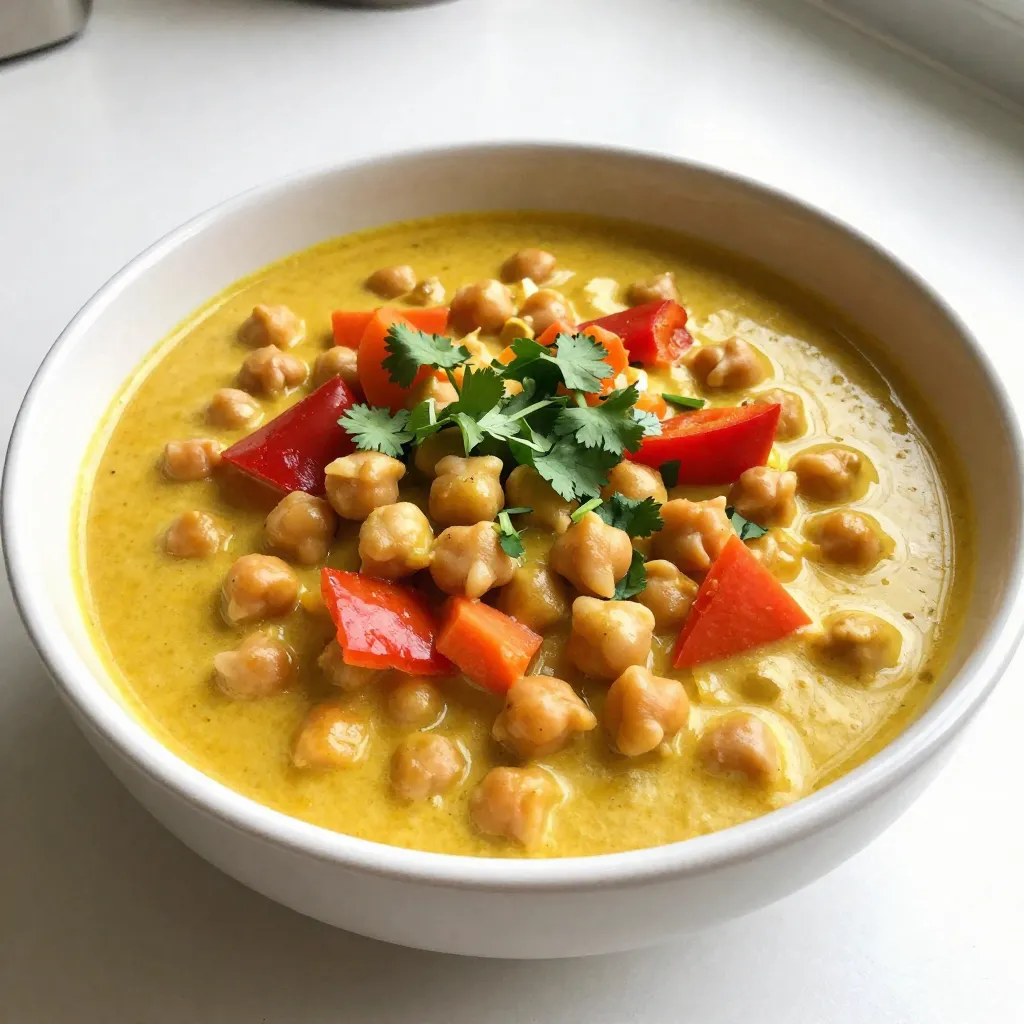 Coconut Curry Chickpea Stew Flavorful Comfort Food