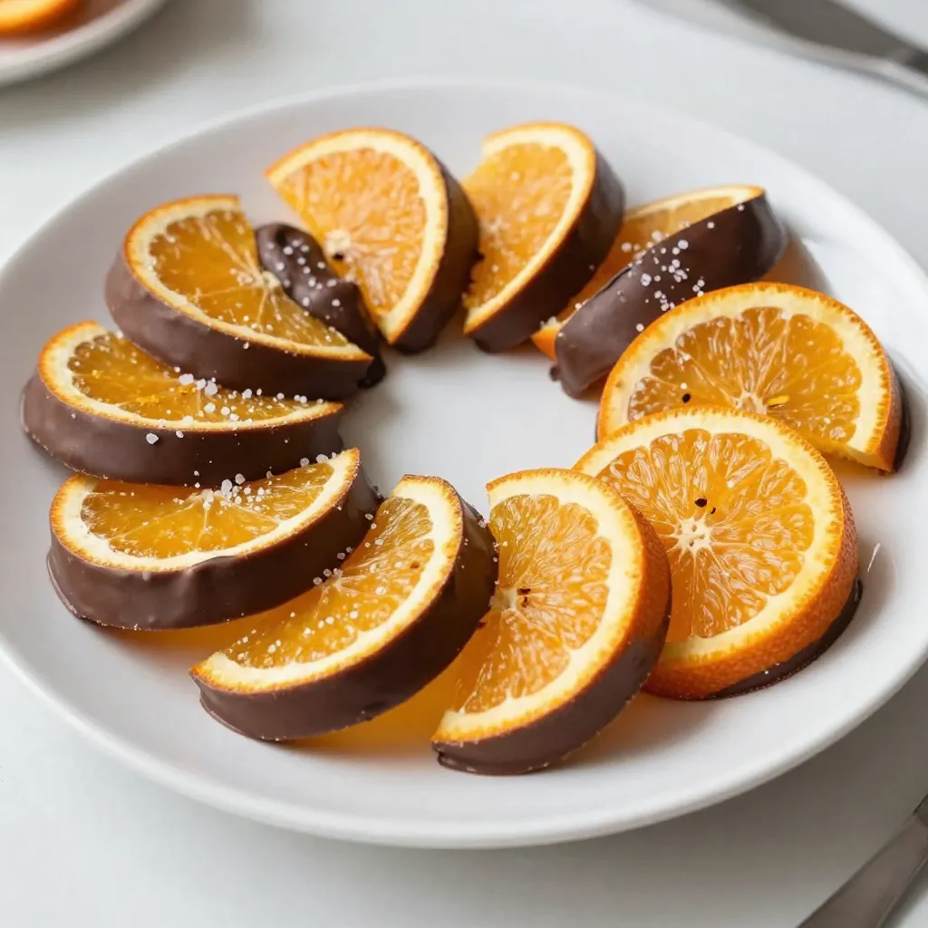 Chocolate Dipped Orange Slices Irresistible Homemade Treat