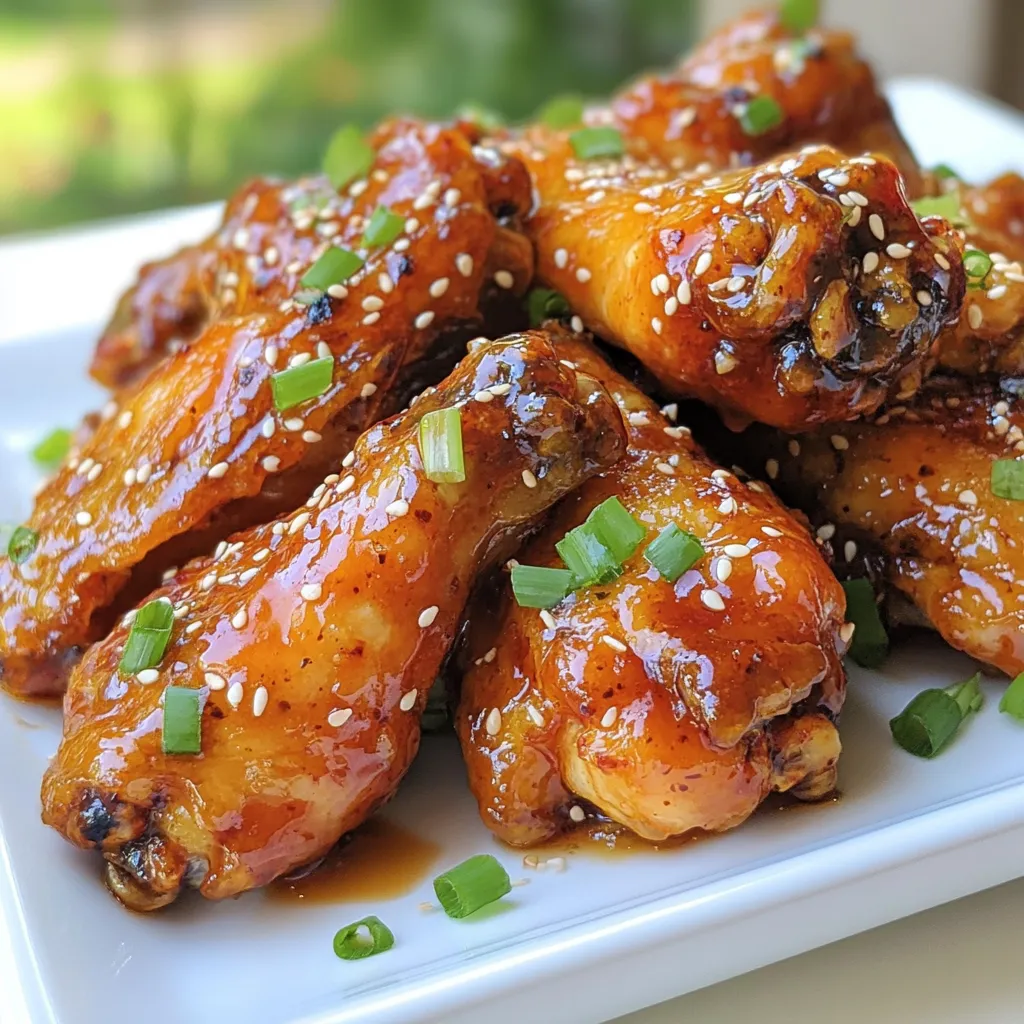 Maple Sriracha Chicken Wings Flavorful Firecracker Dish