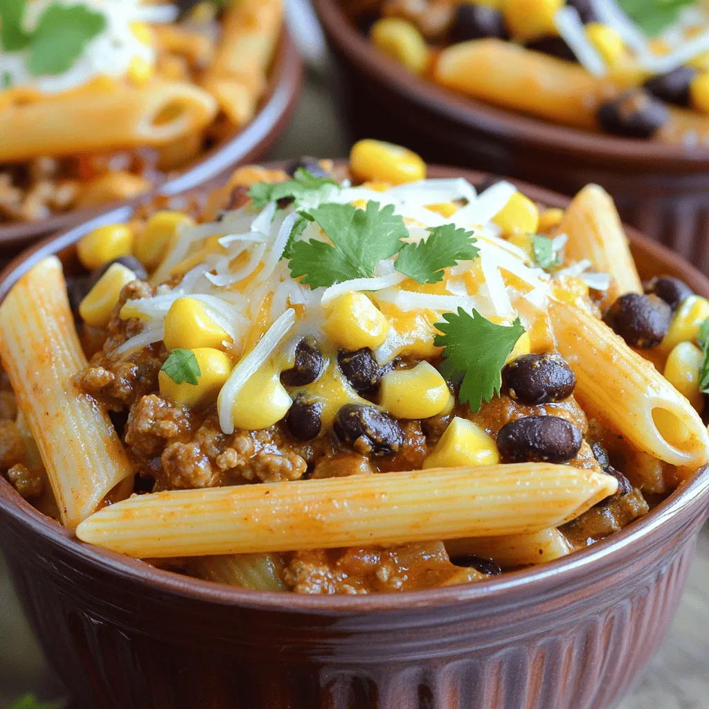 Savory Cowboy Pasta Quick and Easy Meal Recipe