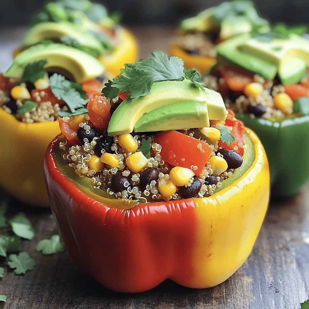 Powerful Vegan Stuffed Peppers Filled with Flavor