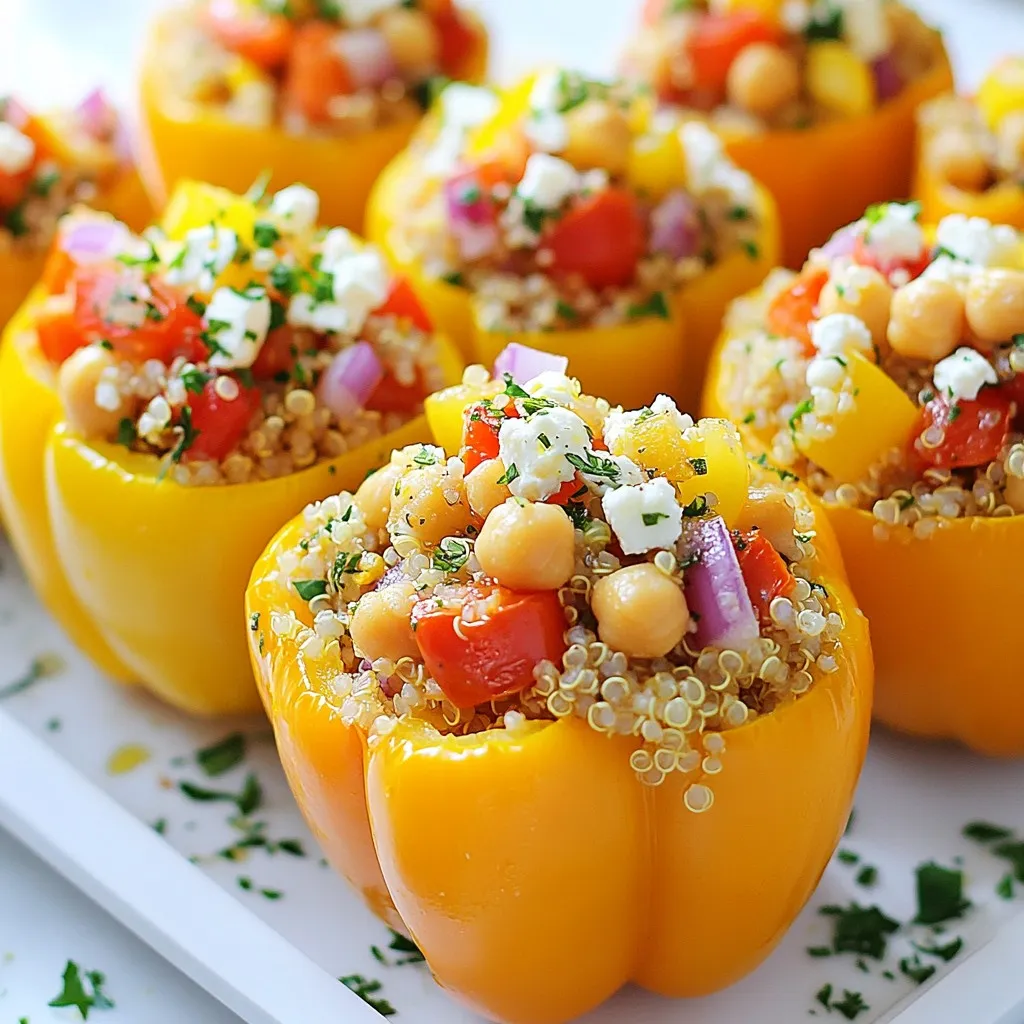 Mediterranean Stuffed Peppers Flavorful and Simple Recipe