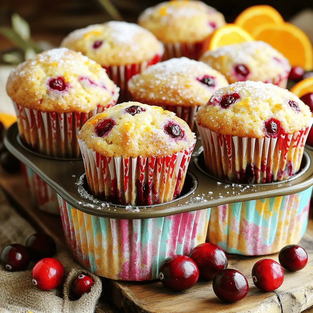 Cranberry Orange Muffins Flavorful and Easy Recipe