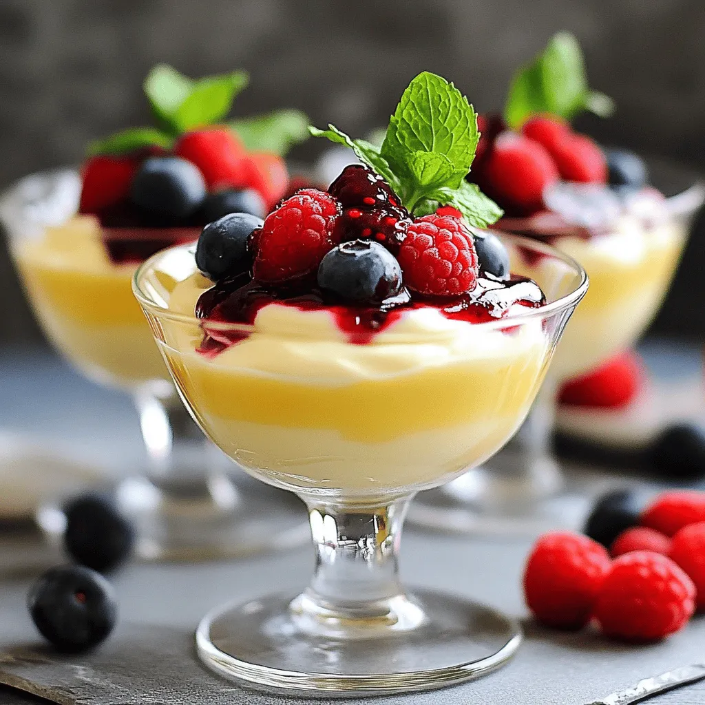 Vanilla Mousse Rich and Creamy Delight Recipe