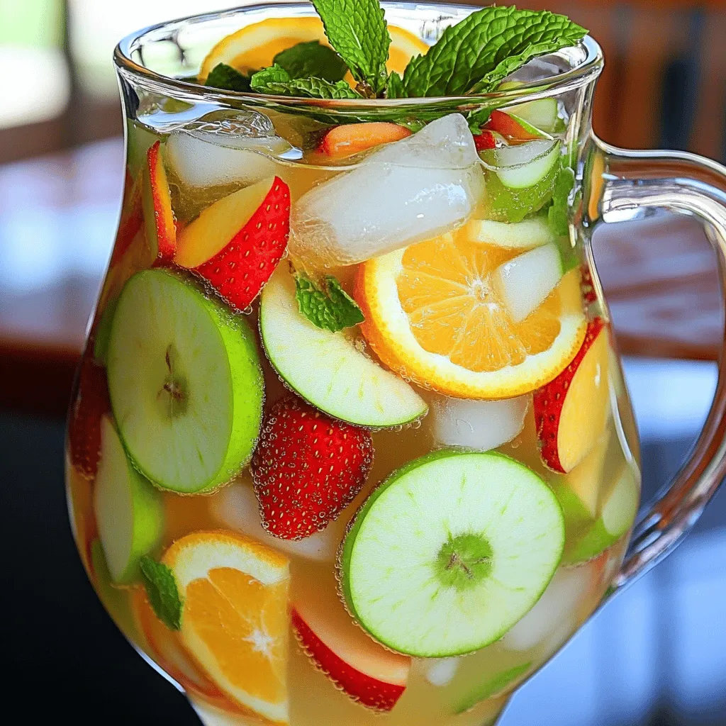 White Sangria Refreshing and Easy Summer Drink
