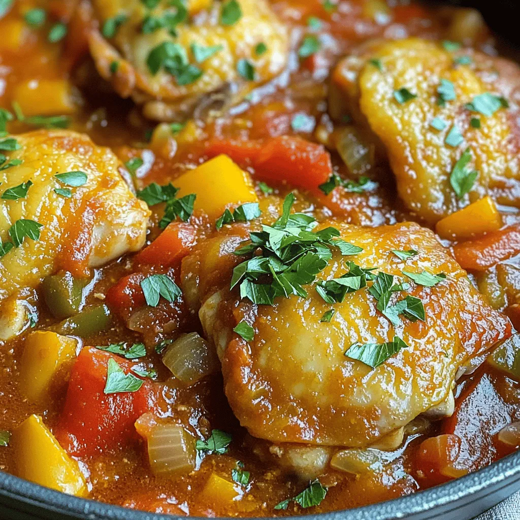 Easy Chicken Cacciatore Flavorful and Simple Recipe