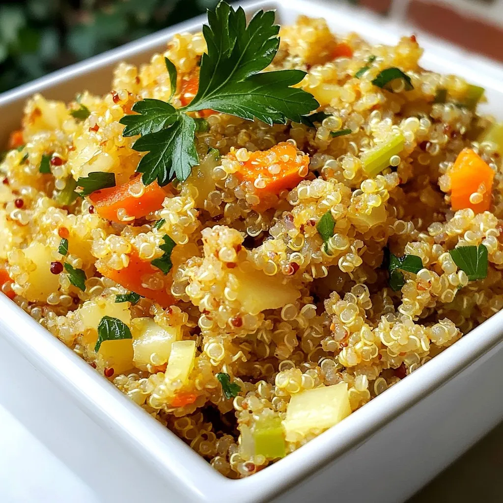 Garlic Herb Quinoa Pilaf Flavorful and Healthy Dish