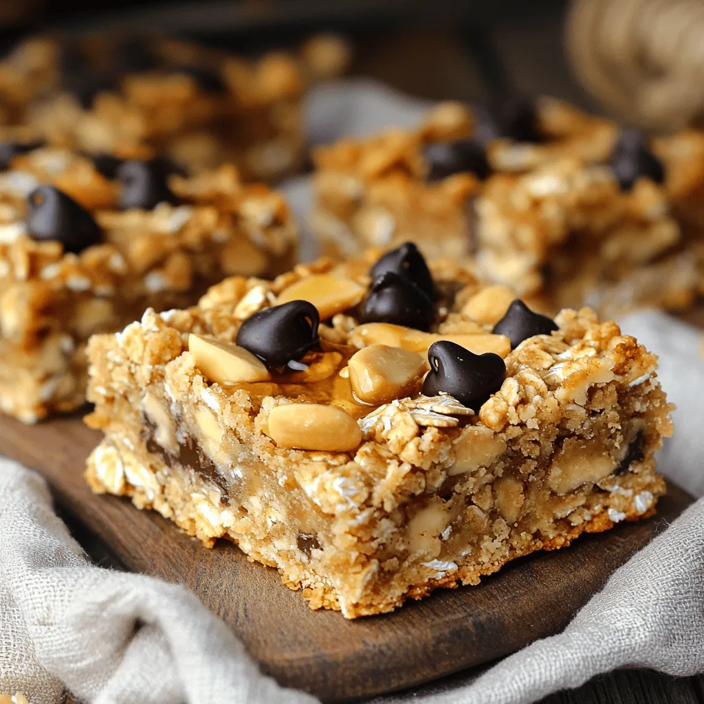 Healthy Peanut Butter Oat Bars Simple and Tasty Snack