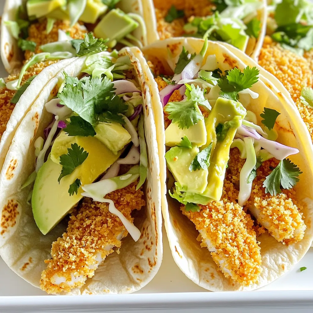 Air Fryer Crispy Fish Tacos Fresh and Flavorful Treat