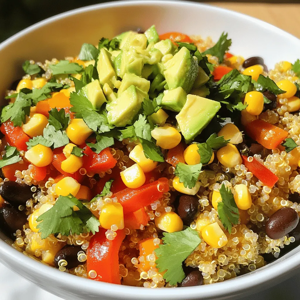 Spicy Southwest Veggie Bowl Flavorful and Simple Meal