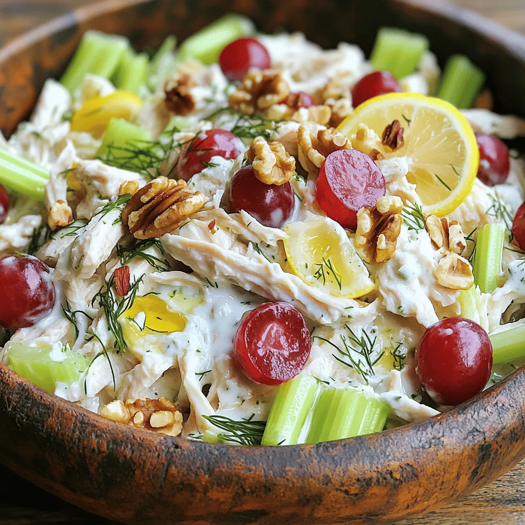 Greek Yogurt Chicken Salad Fresh and Flavorful Meal