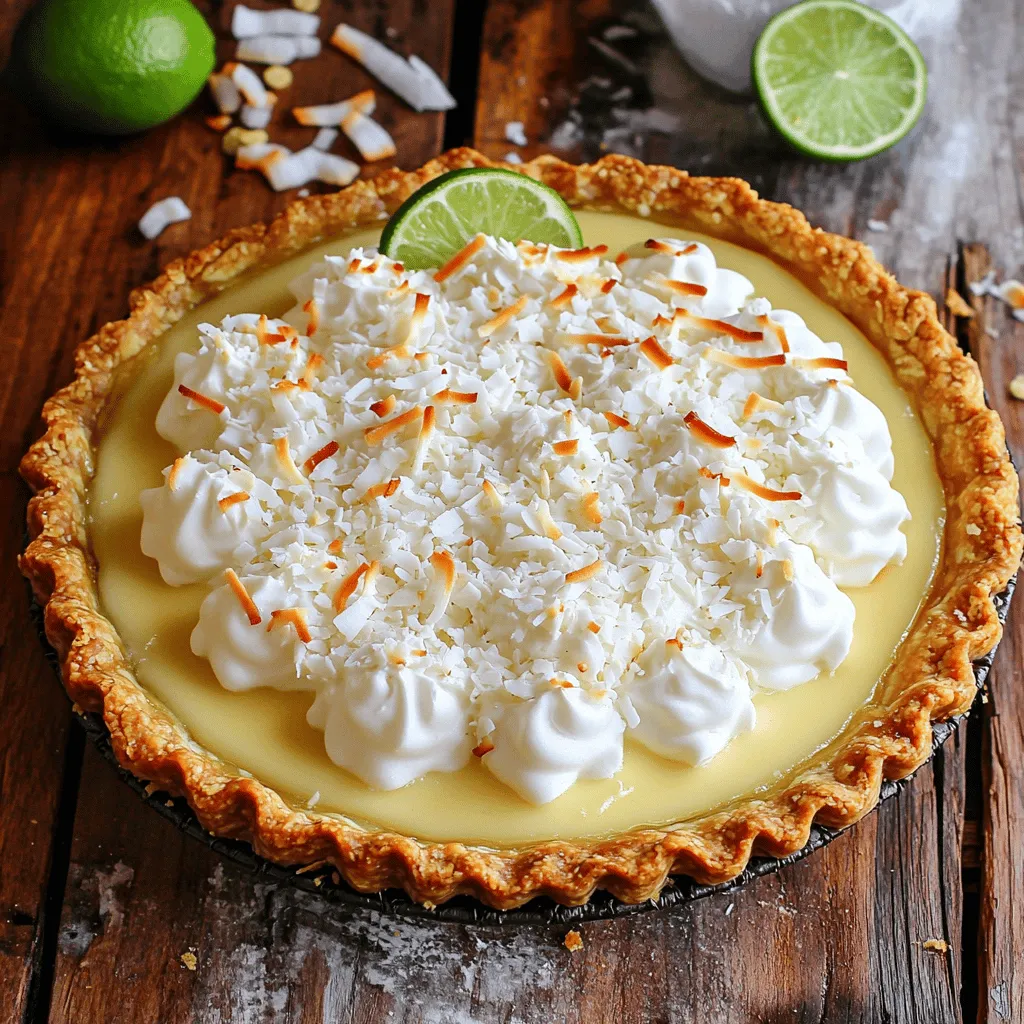Coconut Cream Pie Delightful and Simple Recipe