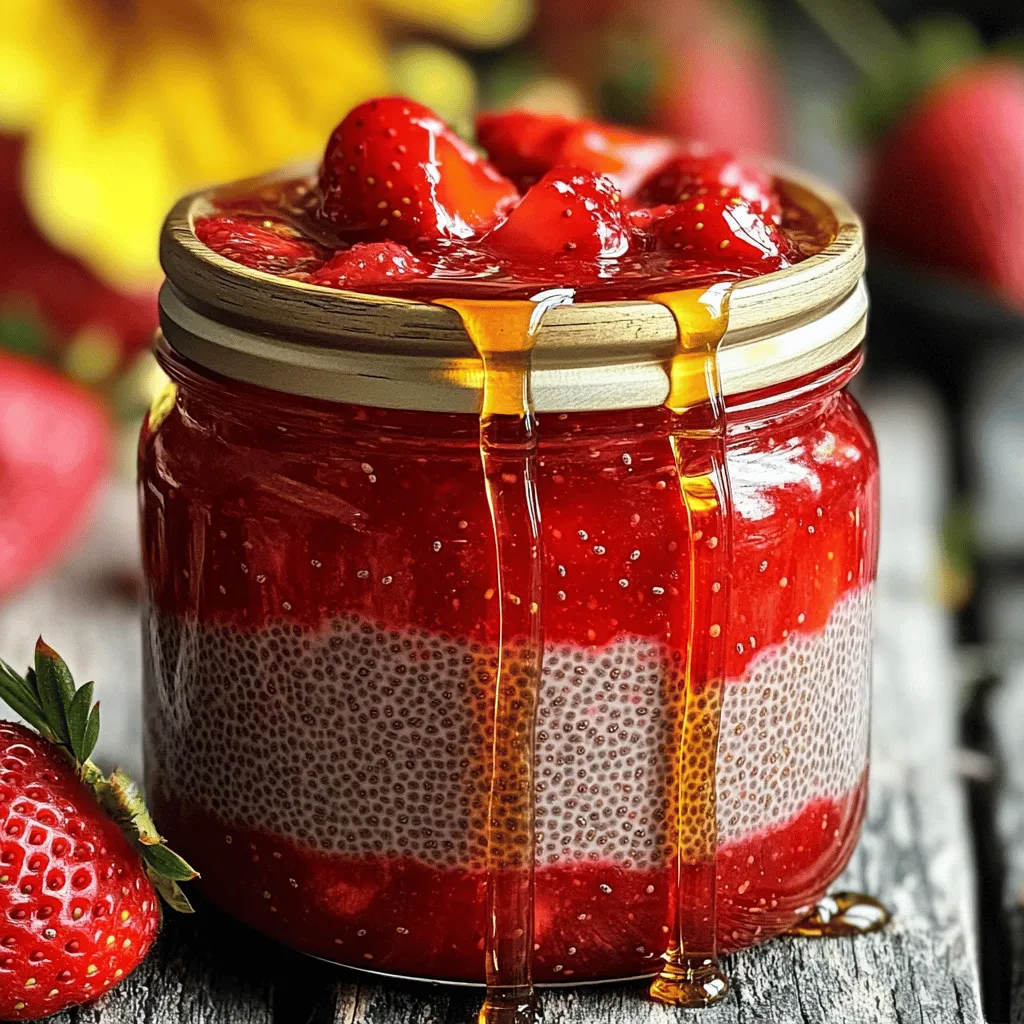 Strawberry Vanilla Chia Seed Jam Simple and Sweet