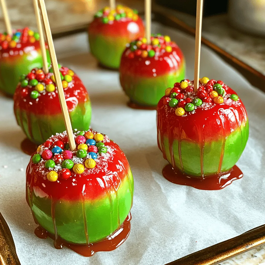 Jolly Rancher Candy Apples Delightful and Easy Treat