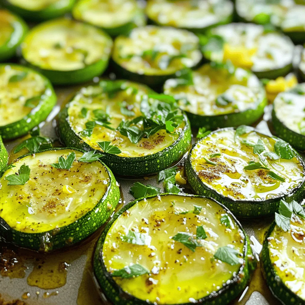 Herb Roasted Zucchini Delicious and Simple Side Dish