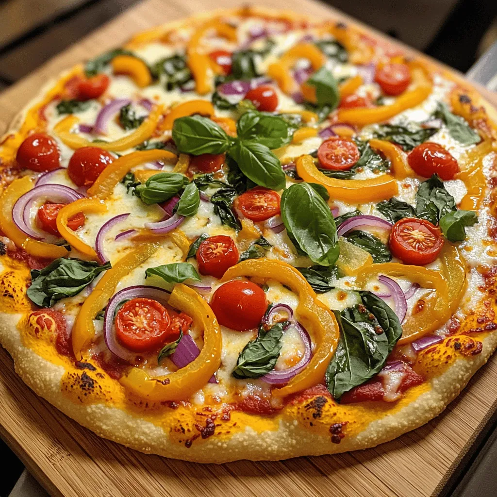 Loaded Veggie Pizza Packed with Flavorful Goodness