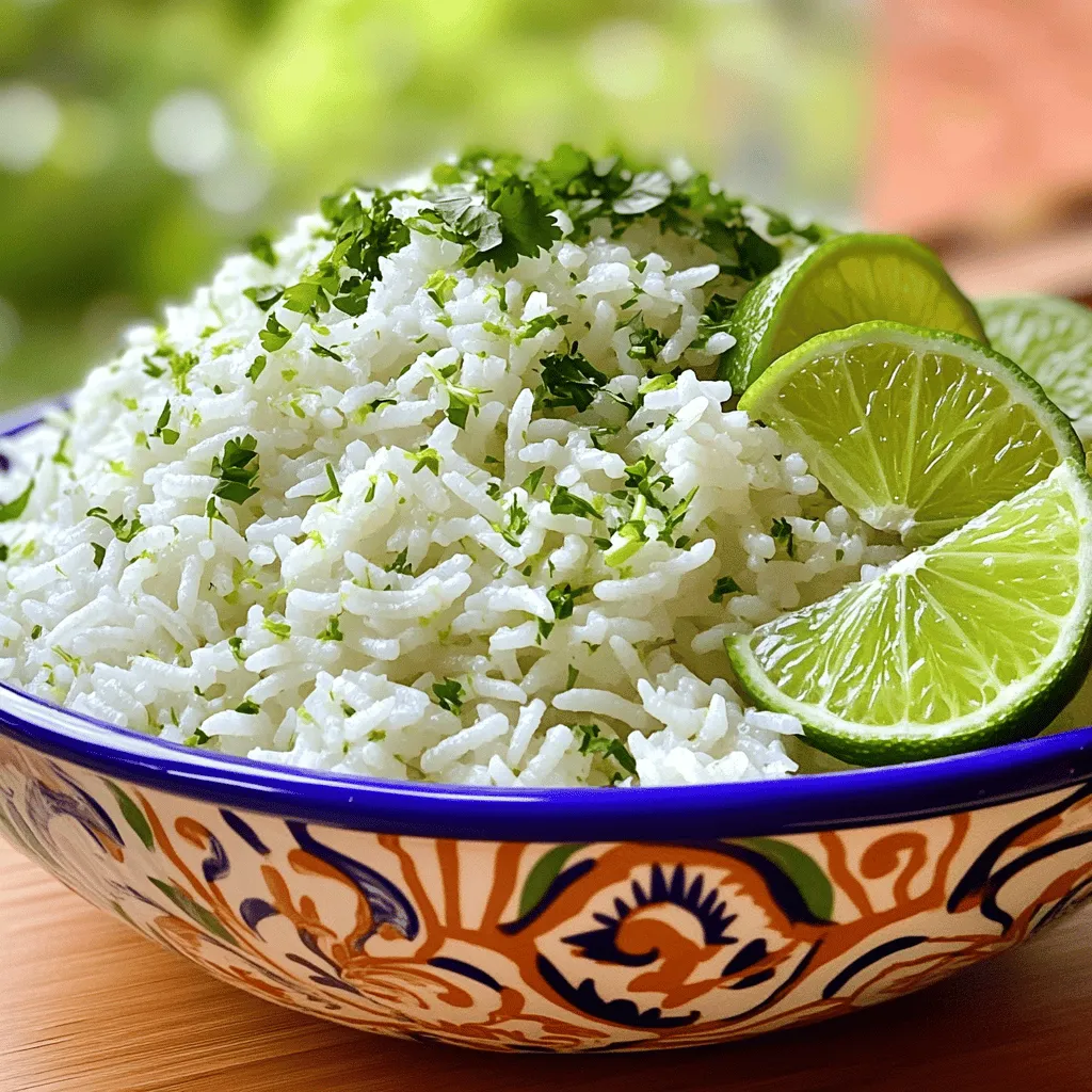 56. Cilantro Lime Rice Flavorful and Easy Recipe