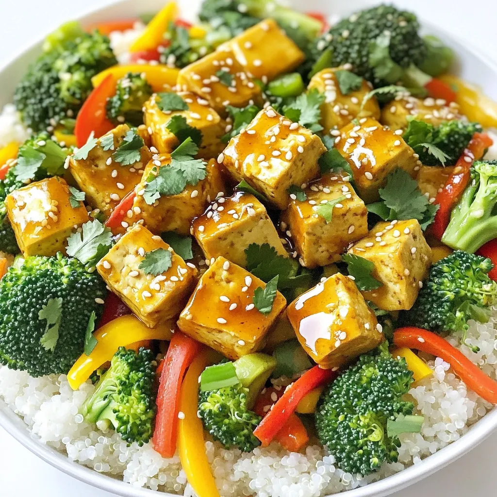 Sheet Pan Honey Garlic Tofu Savory and Simple Dish