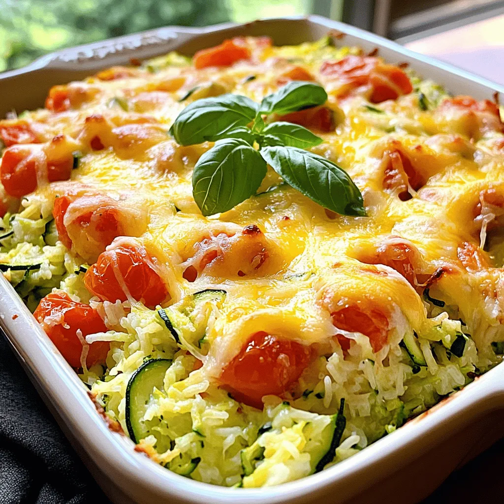 Zucchini Rice Casserole Flavorful and Easy Recipe