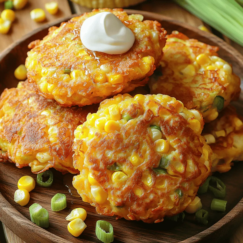 Sweet Corn Fritters Flavorful and Easy Recipe Guide