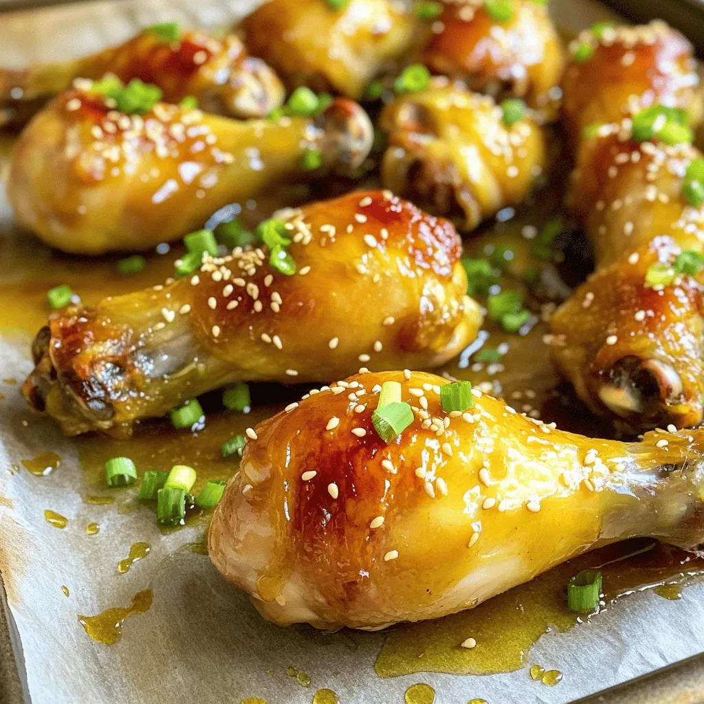 Honey Soy Glazed Chicken Drumsticks Irresistible Recipe