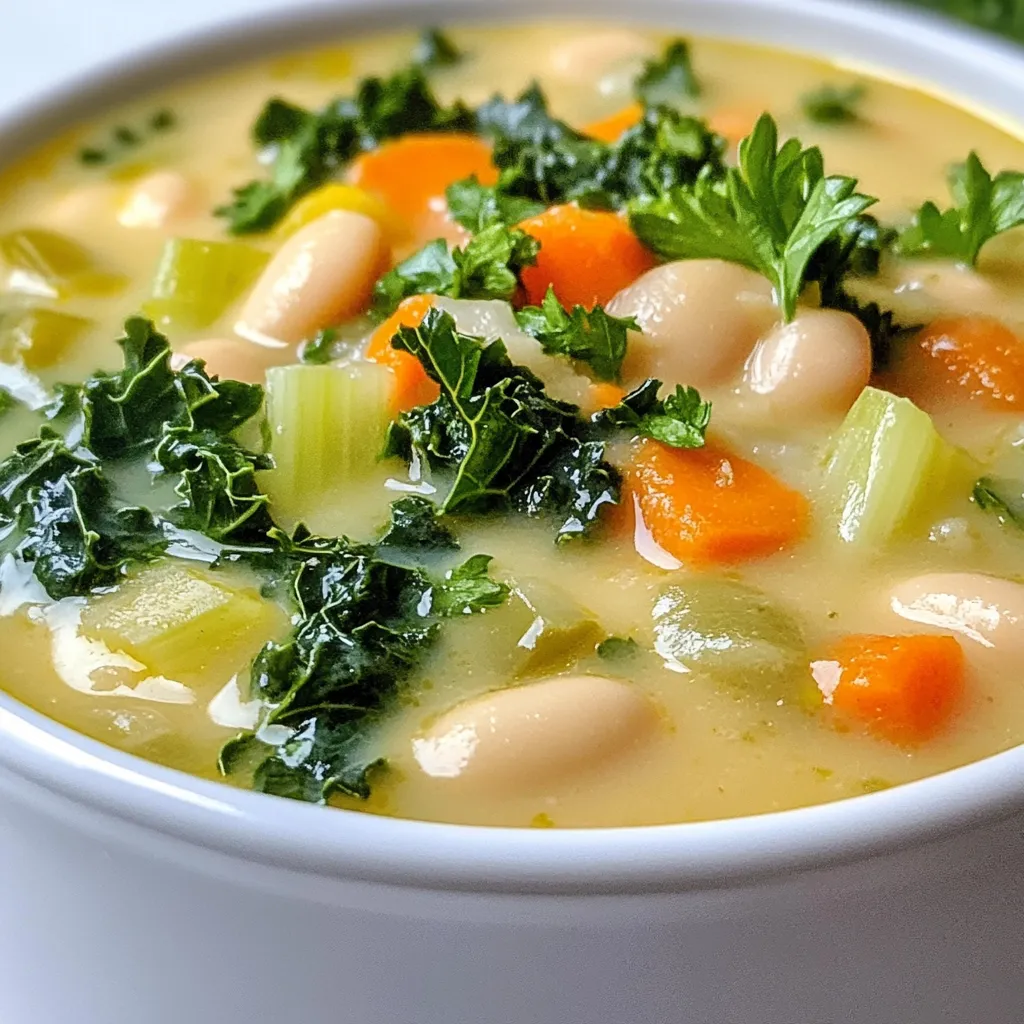 Creamy Tuscan White Bean Soup Savory and Satisfying