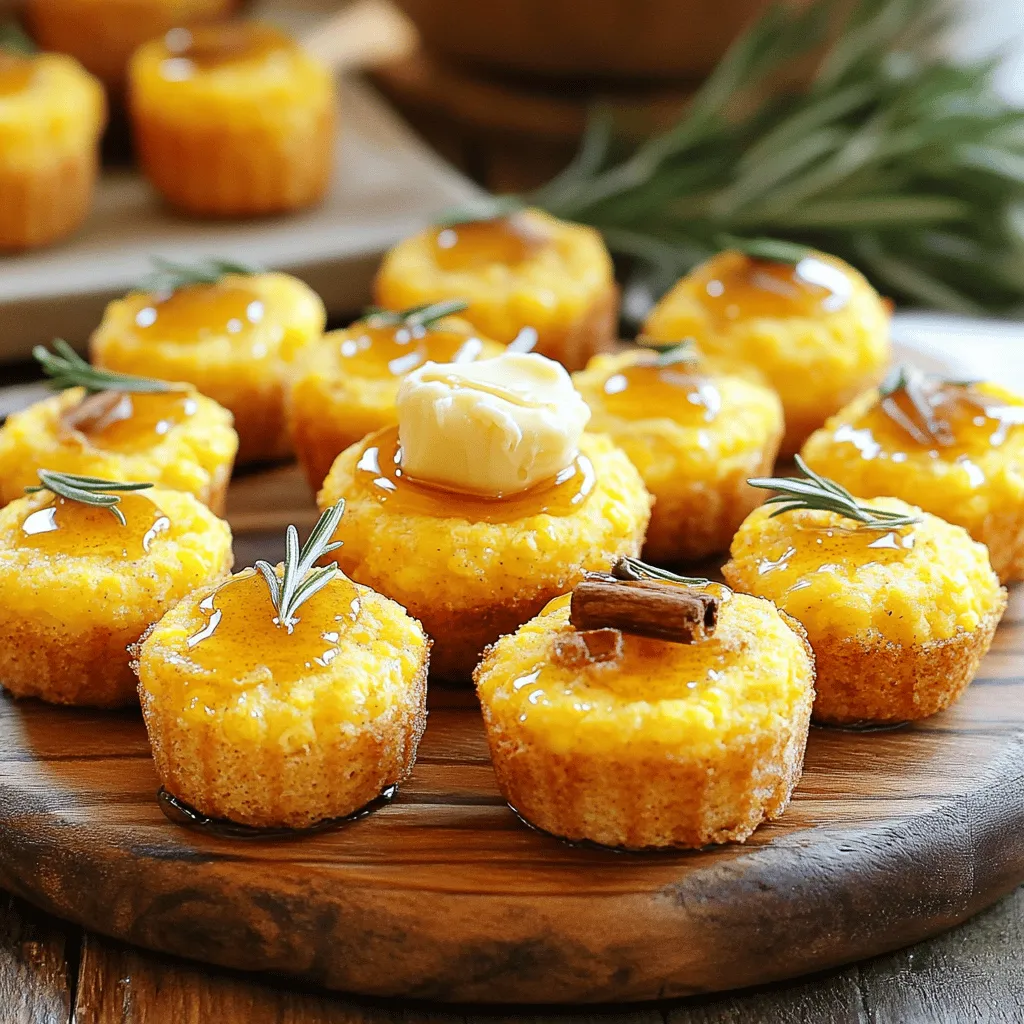 Southern-Style Honey Butter Cornbread Poppers Delight