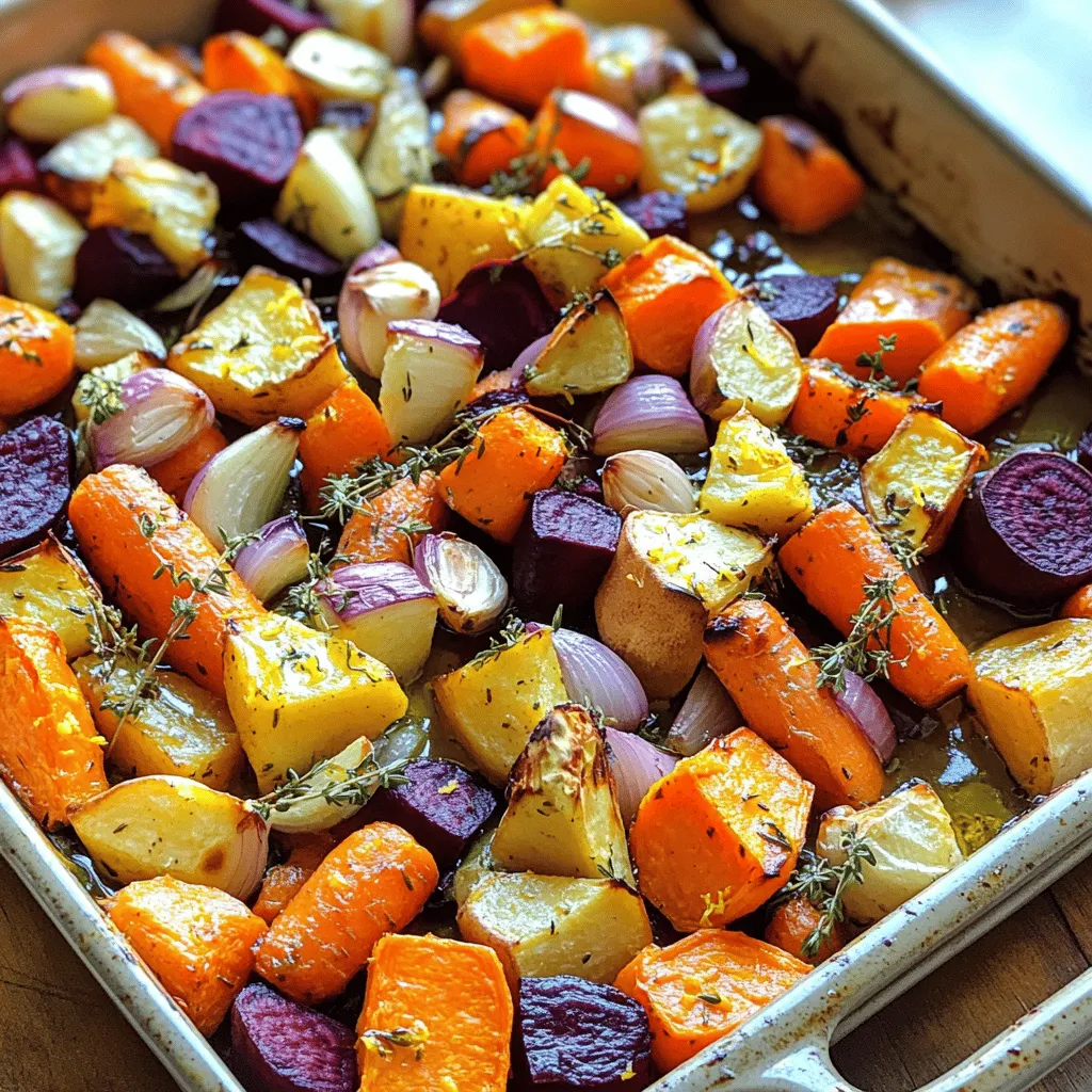 Herb Roasted Root Vegetables Flavorful and Simple Dish