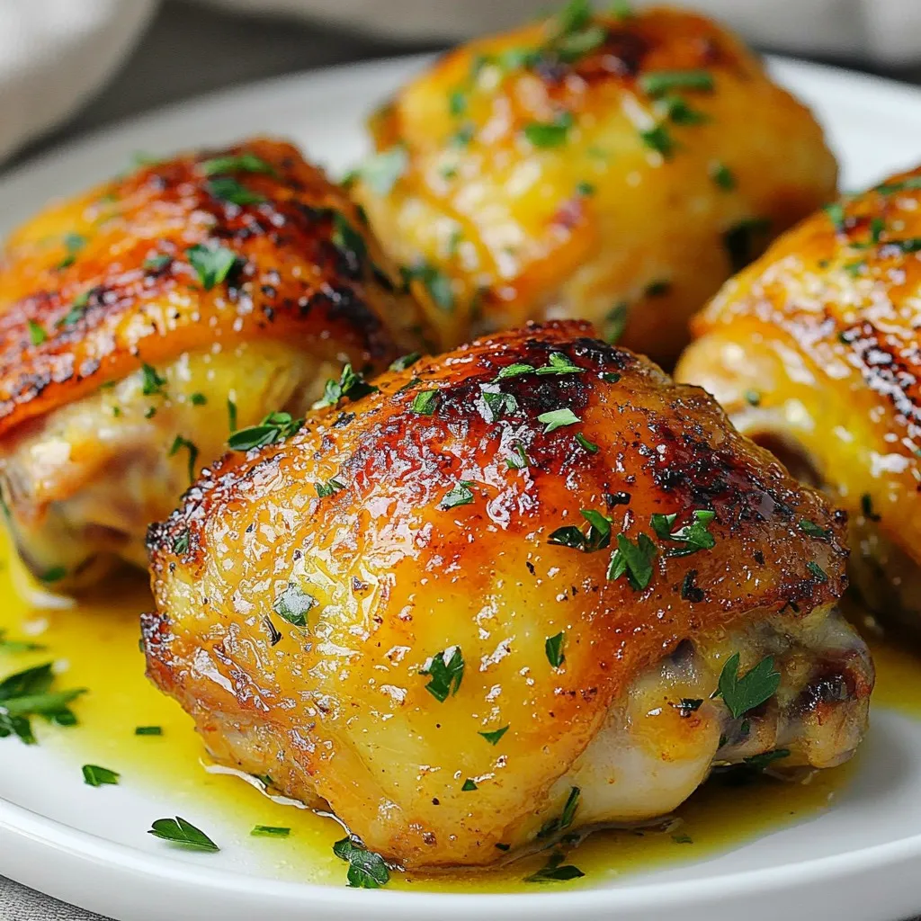 Orange Glazed Chicken Thighs Savory and Simple Meal