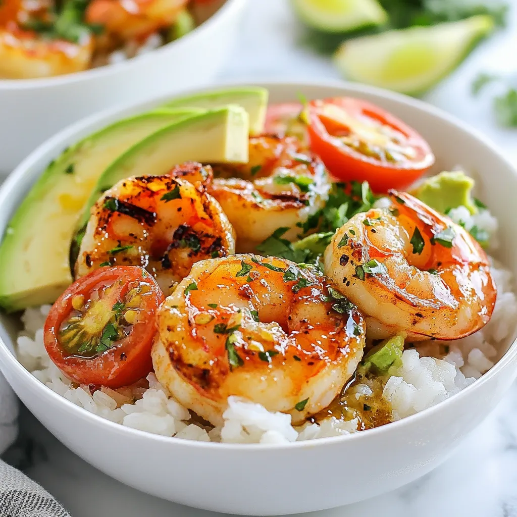 Coconut Lime Shrimp Bowls Flavorful and Easy Recipe