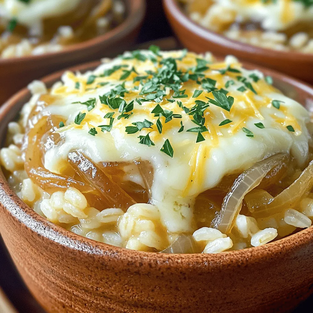 French Onion Soup Rice Flavorful and Simple Recipe