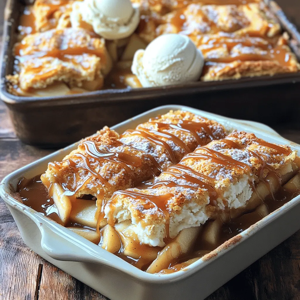 Caramel Apple Dump Cake Delightful and Easy Treat